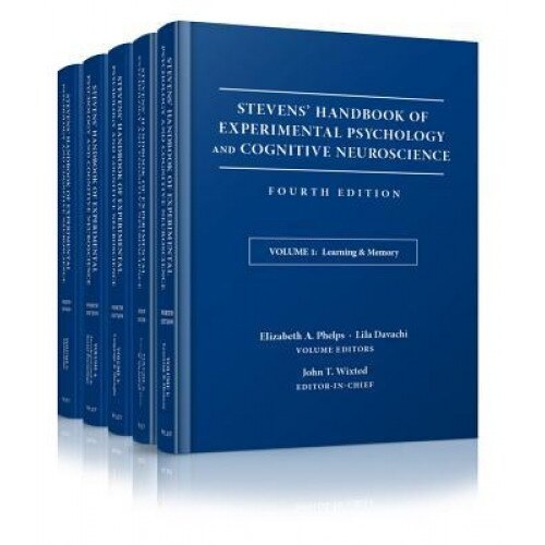 Stevens' Handbook of Experimental Psychology, 5 Volume Set - John Wixted (Editor)