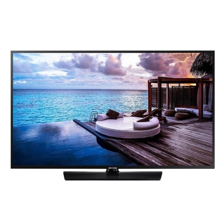 Телевизор Samsung HG55EJ690UBXEN 55" (139.7 cm) 4K UHD LED Smart TV, DVB-T2CS2, Wi-Fi, LAN, HDMI, USB, черен