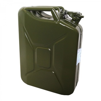 Canistra metal iMKⓇ pentru combustibil, 20 litri, verde, AN Canistra metal iMKⓇ pentru combustibil, 20 litri, verde, AN