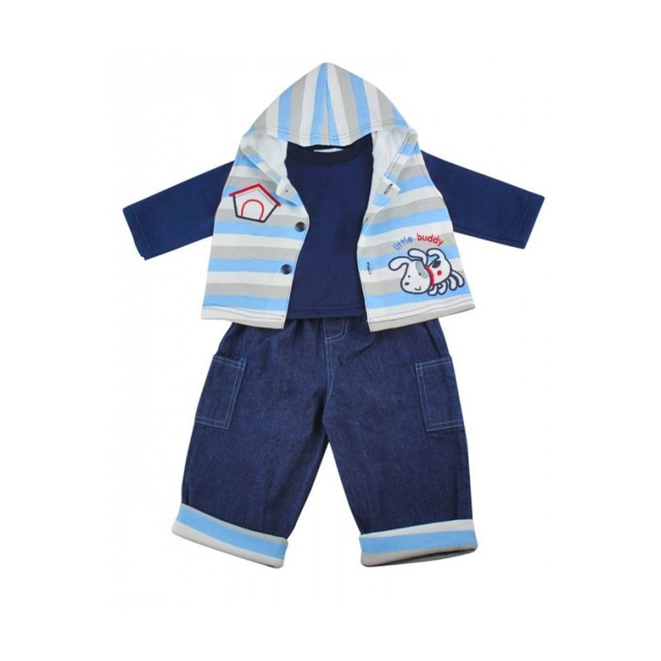 Costumas Little Buddy, Albastru/Bleumarin