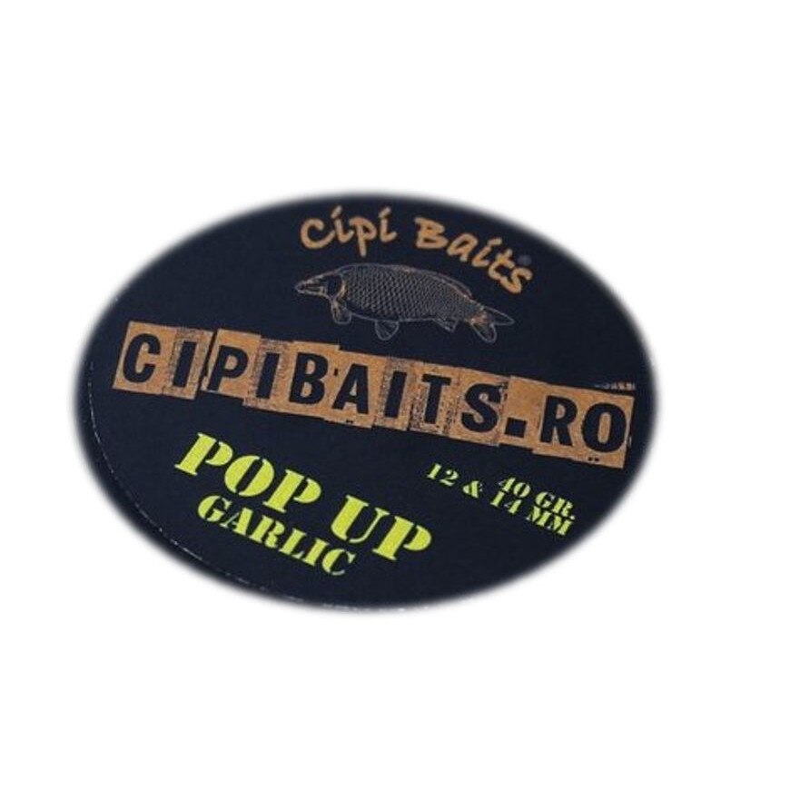 PopUp Usturoi, CipiBaits, 40 grame, dimensiuni 14 si 16 mm