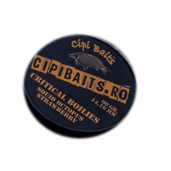 Boilies Critic Echilibrat Squid Octopus Strawberry, CipiBaits, 70 grame, 14 si 16 mm Boilies Critic Echilibrat Squid Octopus Strawberry, CipiBaits, 70 grame, 14 si 16 mm