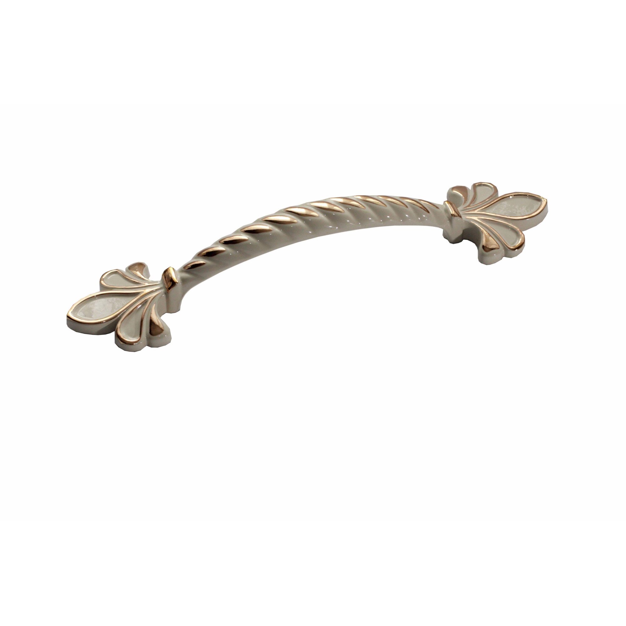 Maner Royal Genova 96/165 mm alb-auriu