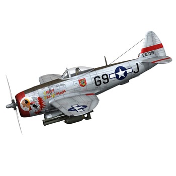 Macheta aeromodele Academy Republic P-47D Thunderbolt  Macheta aeromodele Academy Republic P-47D Thunderbolt