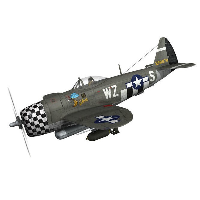 Macheta aeromodele Academy Republic P-47D Thunderbolt 