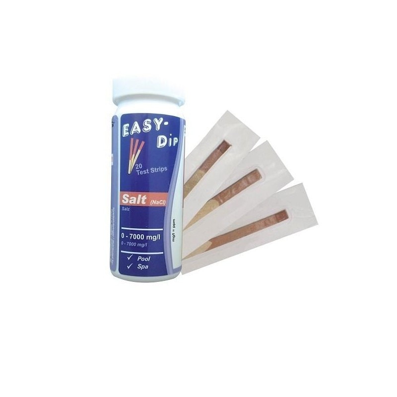 Tester sare Pool Point (NaCl) Easy-Dip 20 benzi