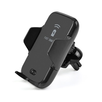 Incarcator auto Fast charge, automatic cu motoras intern, infrared senzor, wireless QI pentru Iphone 8, Iphone X, Samsung, brand Pyramid Incarcator auto Fast charge, automatic cu motoras intern, infrared senzor, wireless QI pentru Iphone 8, Iphone X, Samsung, brand Pyramid