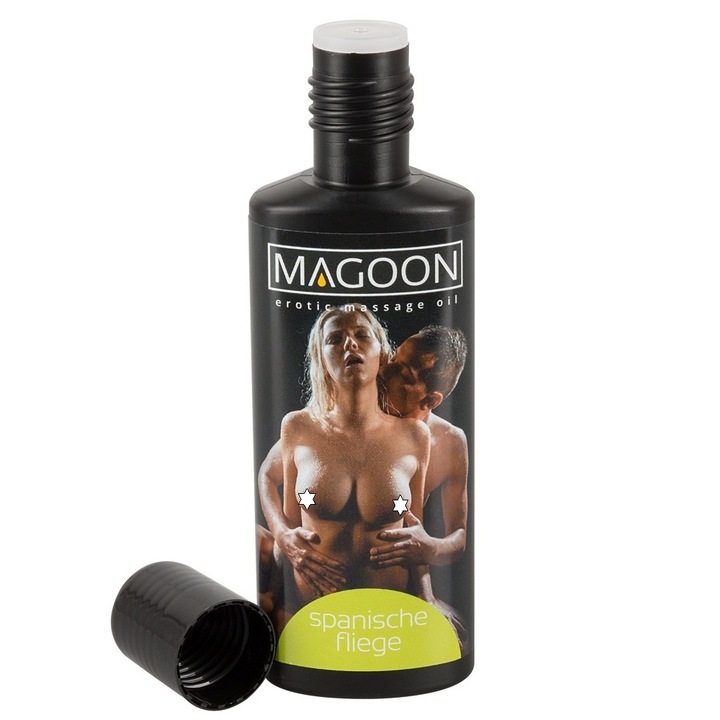 Афродизиак Magoon Erotic Massage Oil, Масло от испанска муха, 100 мл