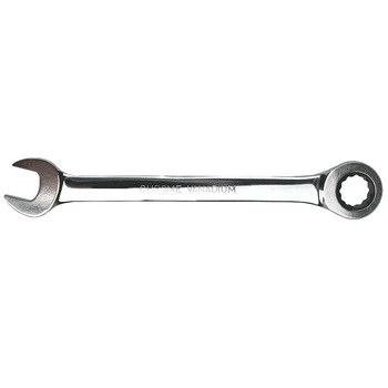 Cheie combinata cu clichet Topex, 35D745, 17 mm, Finisaj crom Cheie combinata cu clichet Topex, 35D745, 17 mm, Finisaj crom