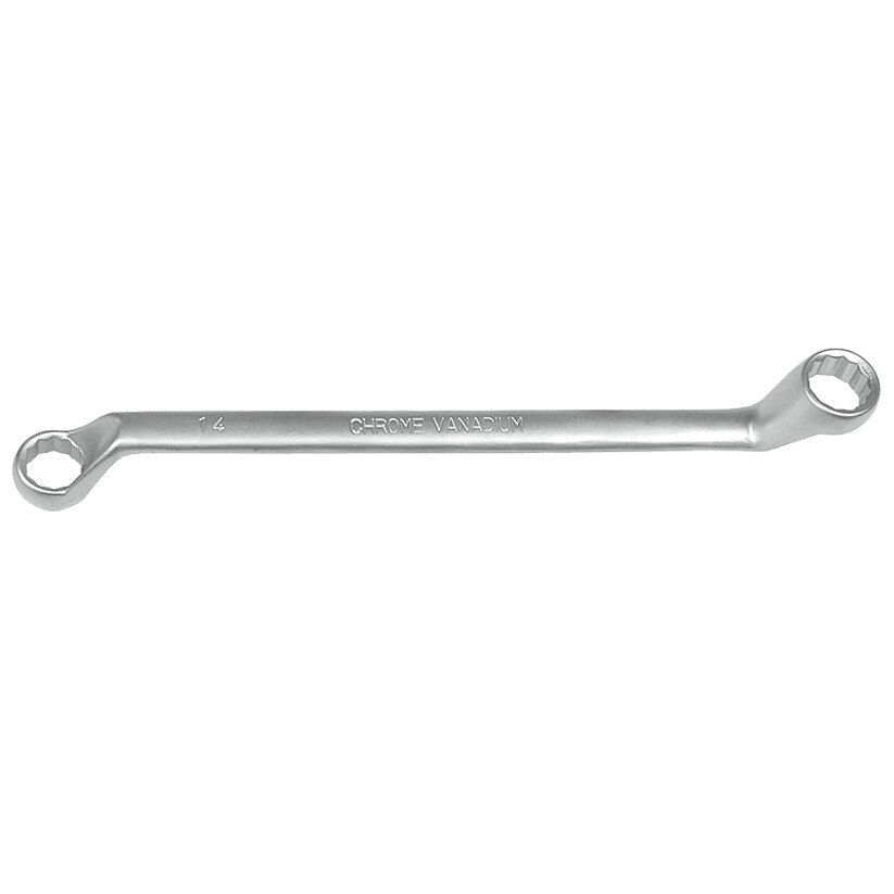 Cheie inelara dubla cotita Topex, 35D815, 18 x 19 mm