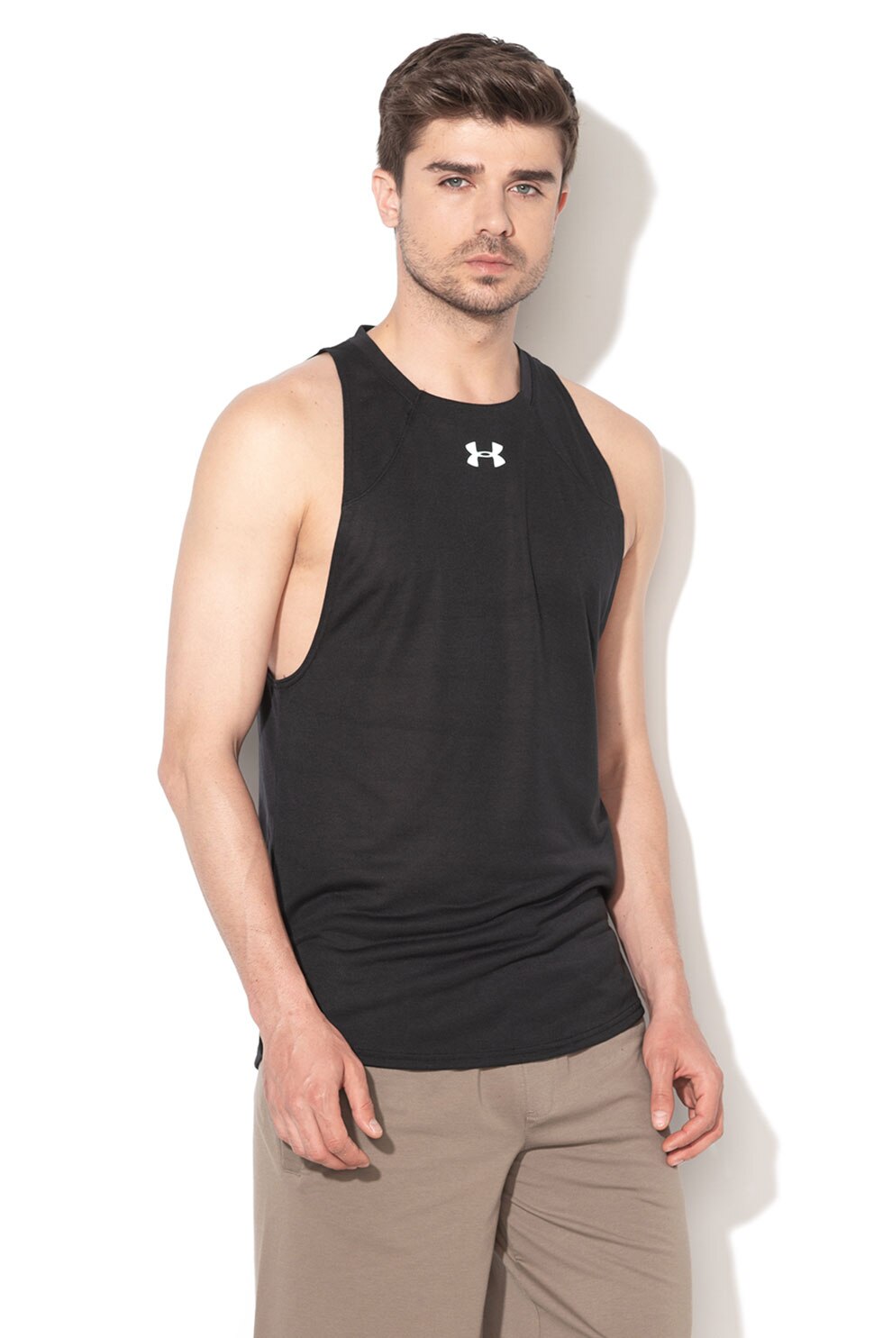 Under Armour, Top pentru baschet Baseline Performance, Negru