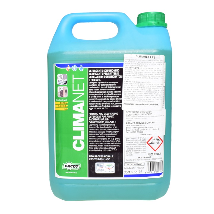 Detergent pentru curatare instalatie aer conditionat Facot Climanet 5 kg