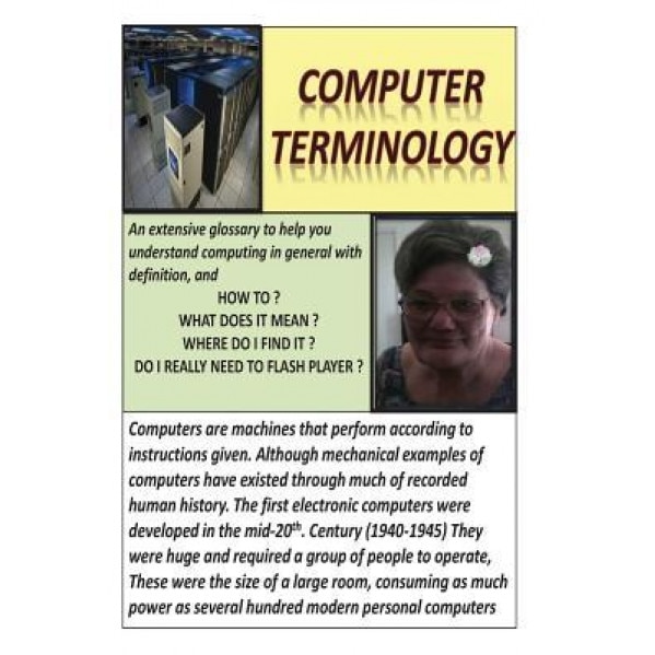 Computer Terminology: General Computer Knowledge & Basic Repairs - MS Mary C. Newton (Author)