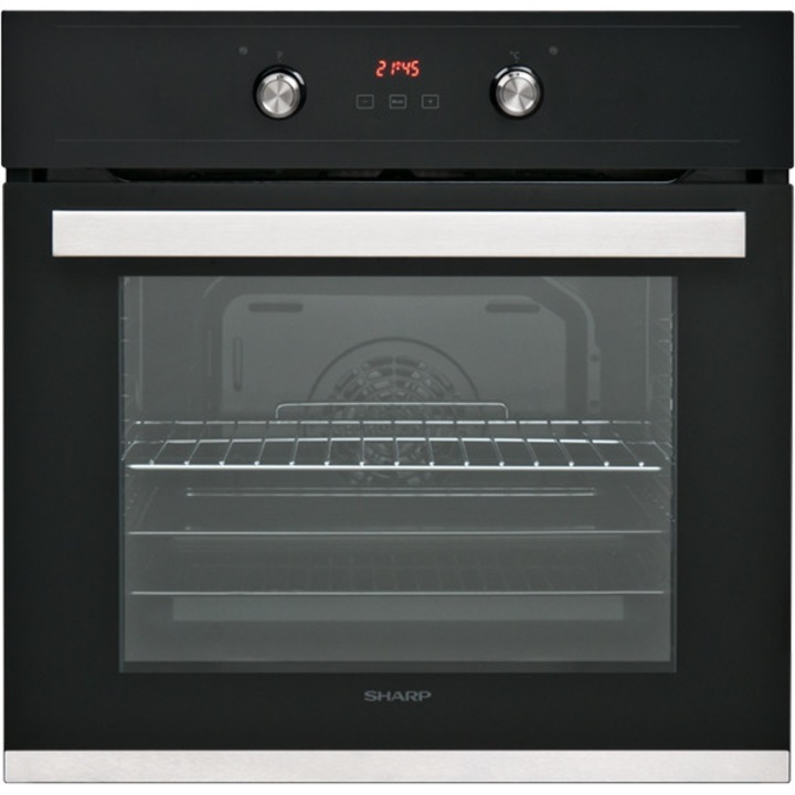 Cuptor incorporabil SHARP K-60D22BM1-EU, electric, 69l, negru