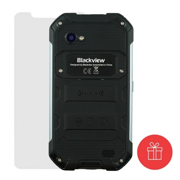 Комплект Смартфон Blackview BV6000s Black, 4G, IP68, NFC, Quad-core ...