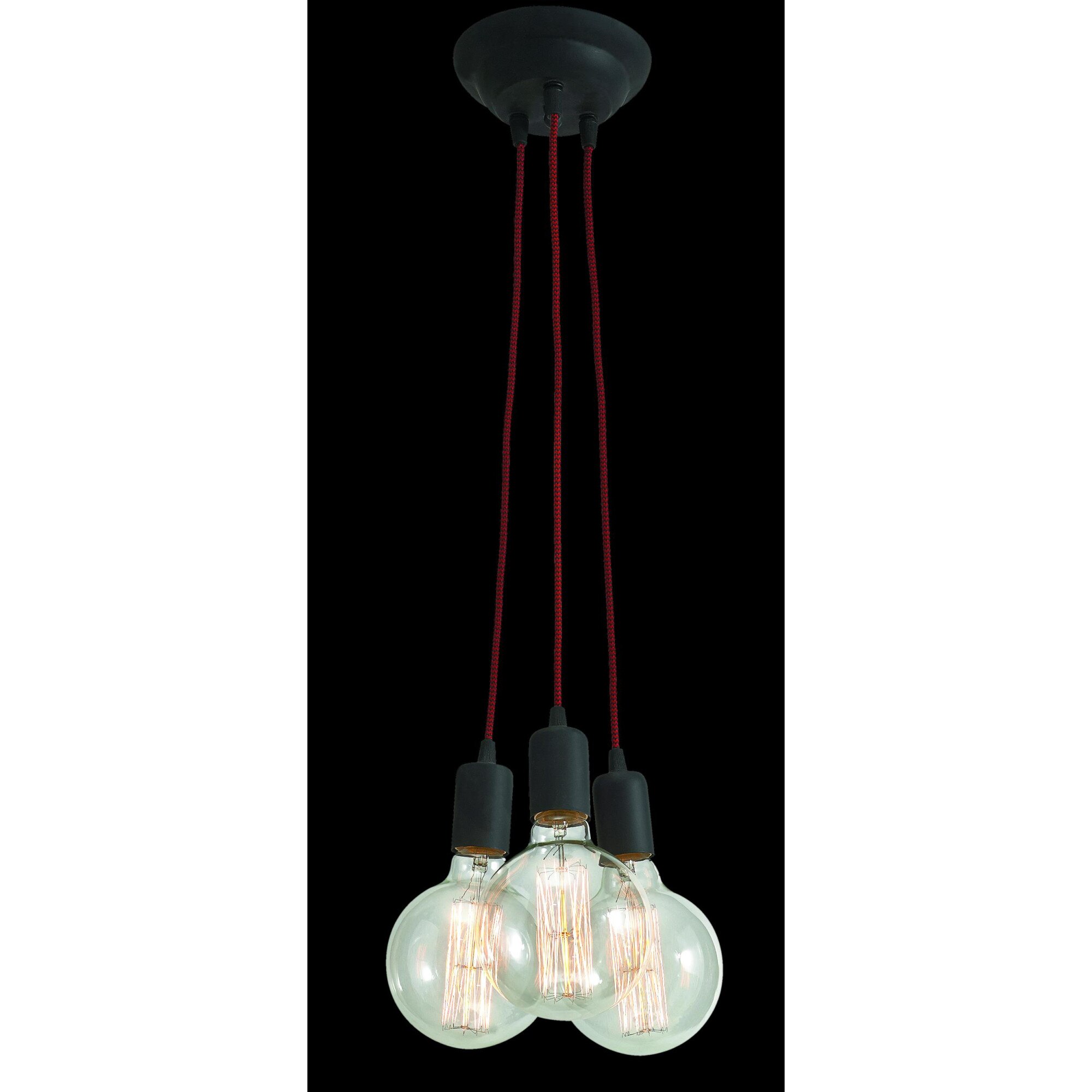 Pendul Lampex Modern 3, Negru