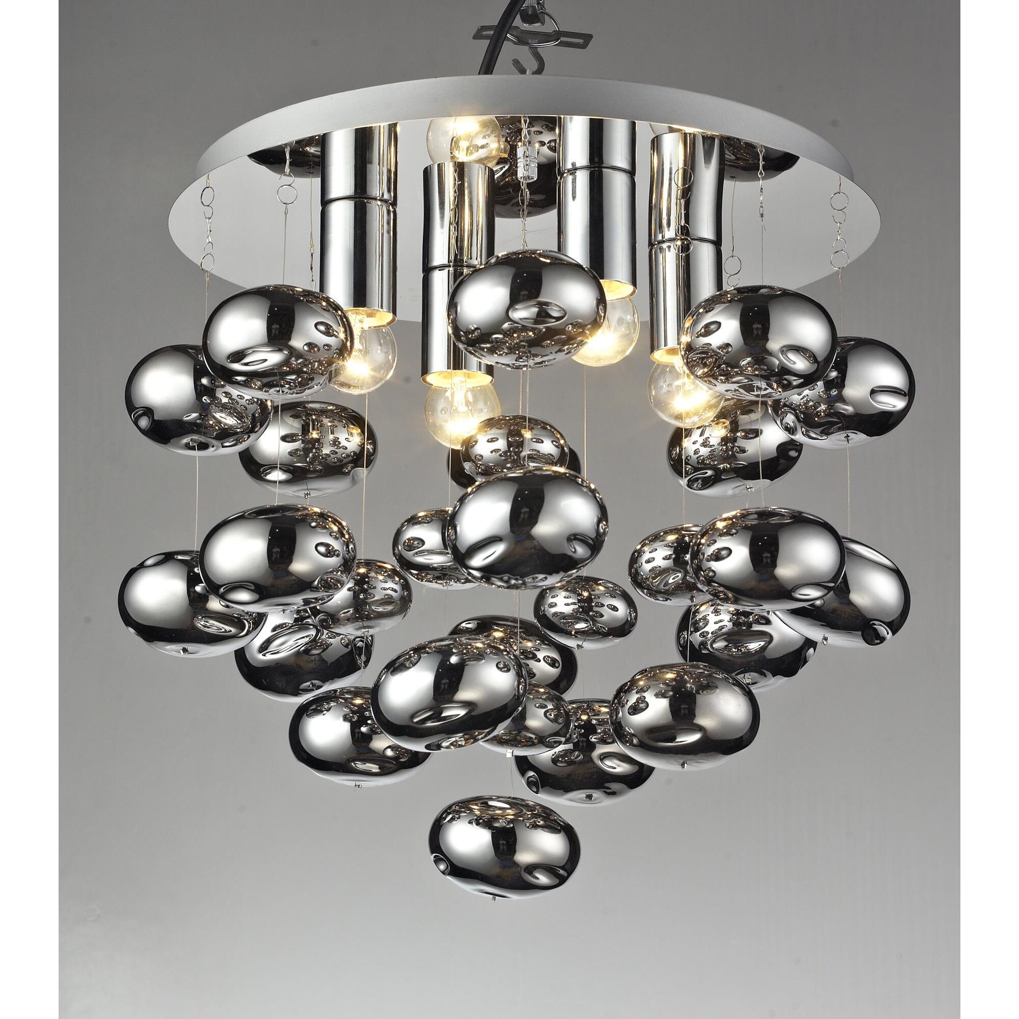 Plafoniera Lampex Tivoli 4, Crom