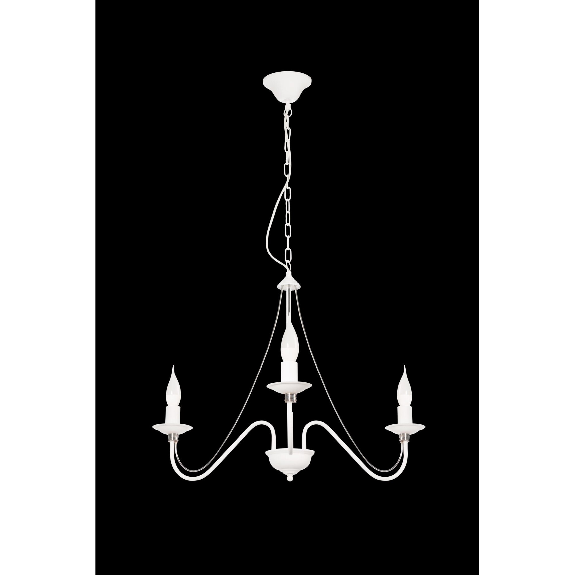 Candelabru Lampex Monic 3, Alb