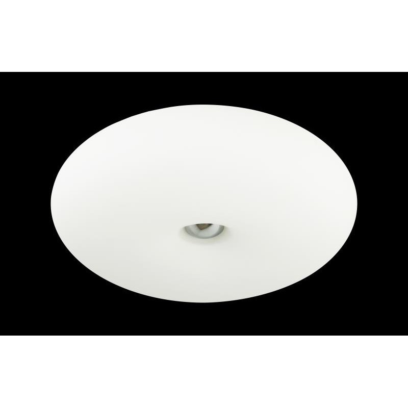 Plafoniera Lampex Opal 28, Alb / Crom