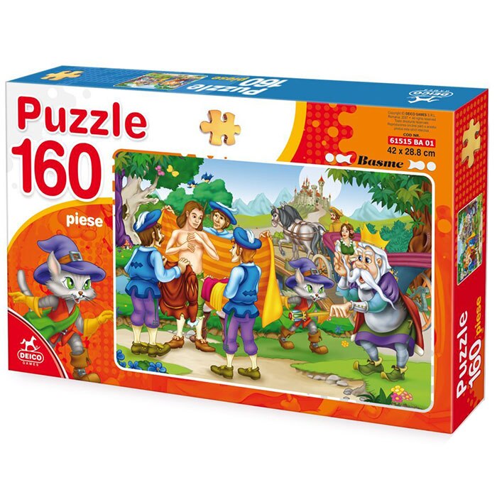 Puzzle 160 piese Animale