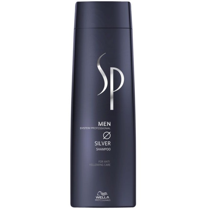 Sampon Wella Professionals SP Men Silver pentru par grizonat, 250 ml