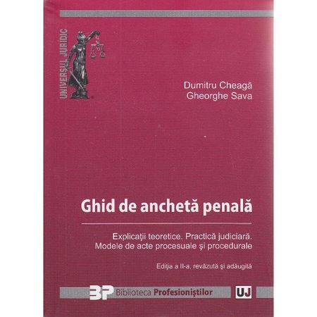Ghid De Ancheta Penala Ed 2 Dumitru Cheaga Emag Ro