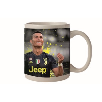 Cana personalizata,cana ceramica Cristiano Ronaldo ,330ml Cana personalizata,cana ceramica Cristiano Ronaldo ,330ml