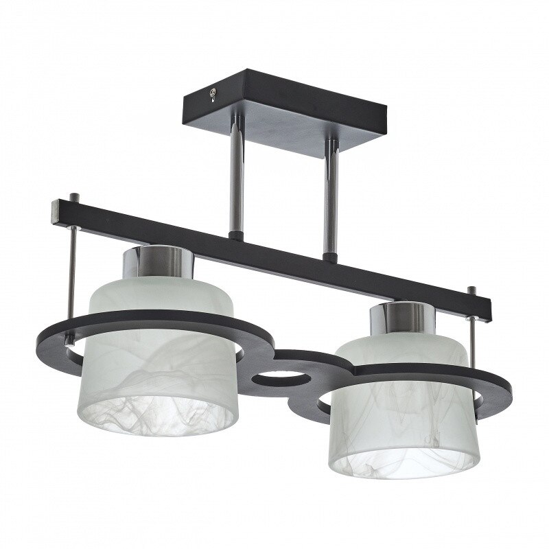 Lustra EL 1823/2, Negru, 2XE27