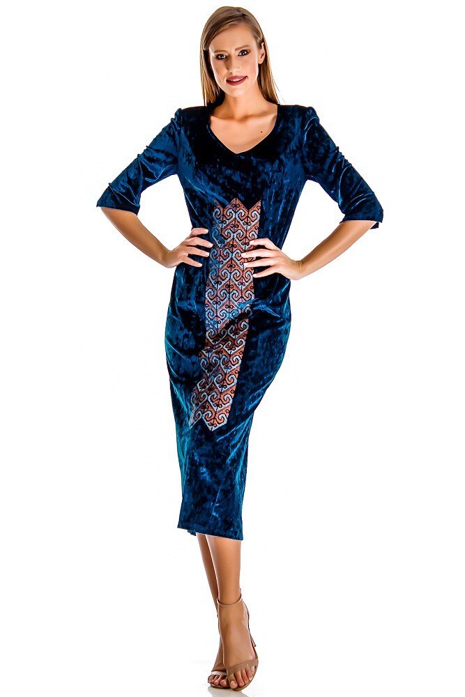 Rochie turqouise Liza Panait AV-151E