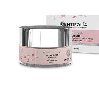 Crema intens hidratanta eclat de rose 50ml bio Centifolia Crema intens hidratanta eclat de rose 50ml bio Centifolia