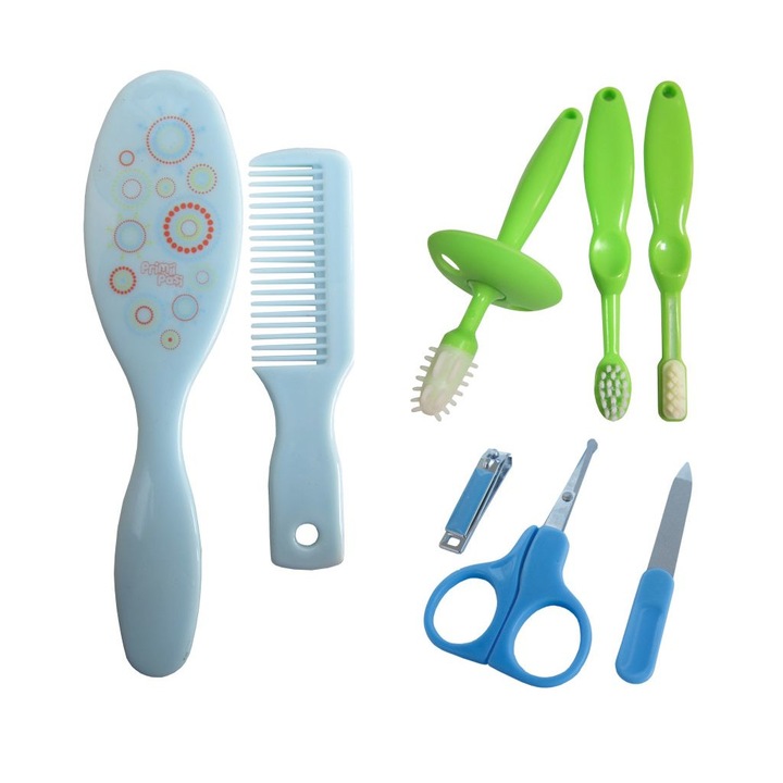 Хигиенен комплект Primii Pasi, SIE, Син