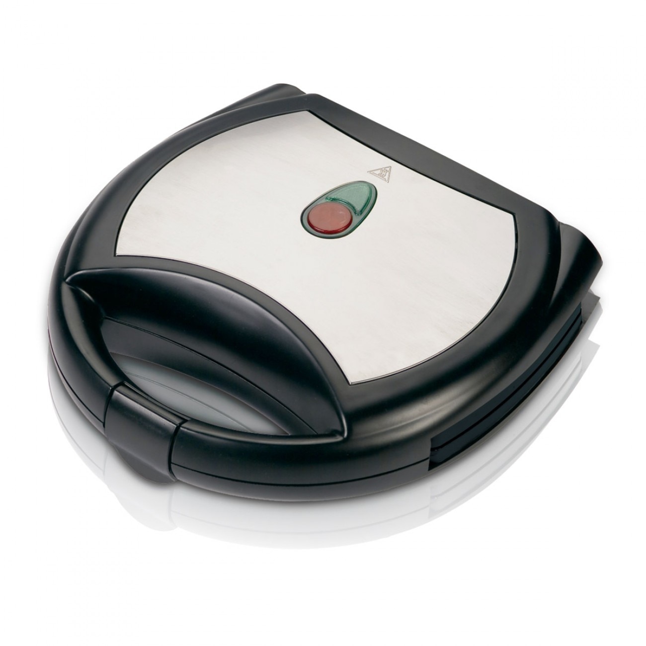 Aparat de sandwich cu acoperire marmura SAPIR SP 1442 AKM, 750 W, Placi grill, Negru