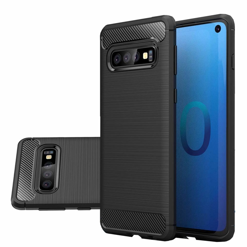 Husa de protectie, Hurtel, pentru Samsung Galaxy S10, Negru
