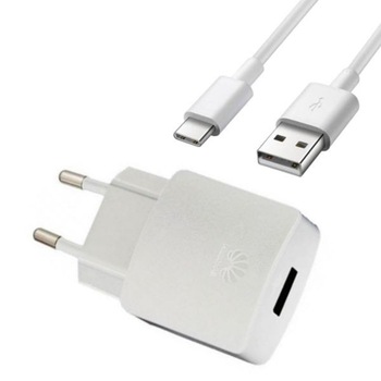 Incarcator original Huawei HW-00500200E1 Quick Charge 2A cu cablu Type C Incarcator original Huawei HW-00500200E1 Quick Charge 2A cu cablu Type C