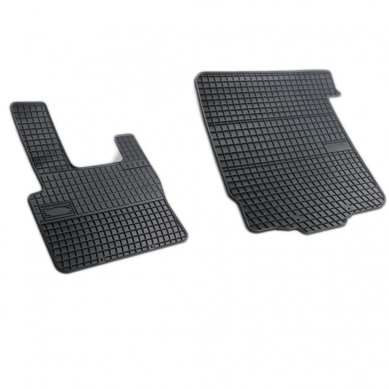 Set 2 covorase/presuri din cauciuc negru antiaderent dedicate Covoare cauciuc DAF CF 65/75/85 dupa anul 2002