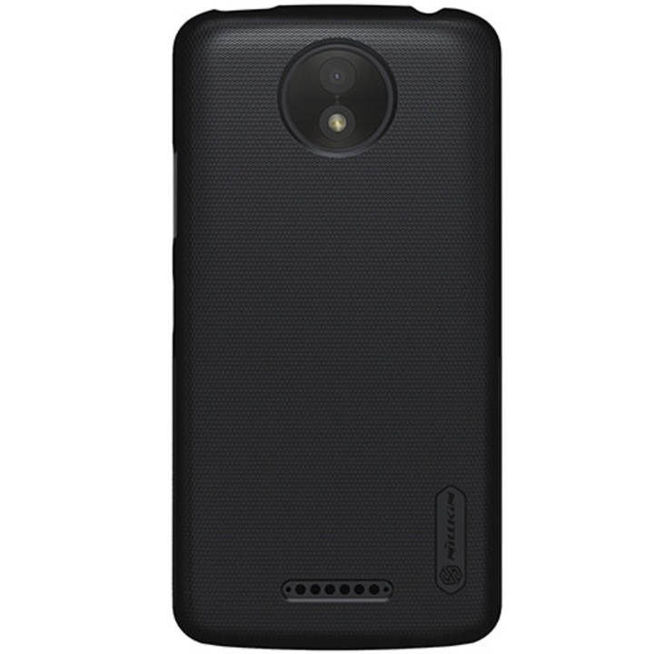 Калъф Motorola Moto C Plus Super Frosted Nillkin, Черен