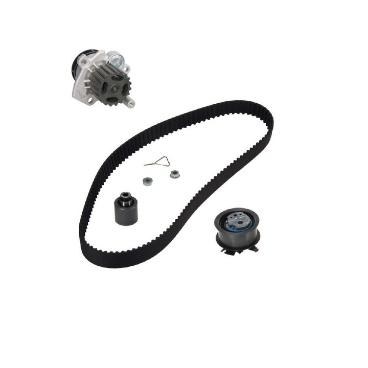 Contitech Elosztó készlet és Valeo vízszivattyú, Volkswagen Passat, Golf 1.9 TDI COD AVF AWX 131 lóerő kompatibilis