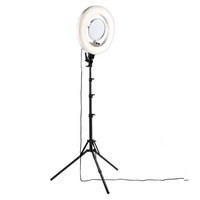 Lampa LED Circulara cu telecomanda si USB, Ring Light mare 45cm, 512 led-uri - geanta, trepied, suport