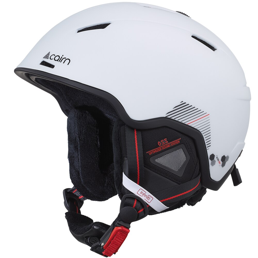 Casca ski si snowboard Cairn Infiniti, alb, marimea 56/58
