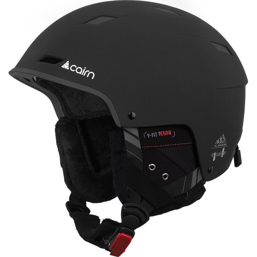 Casca ski si snowboard Cairn Equalizer, inclusiv esarfa tub, negru mat, marimea 59/61