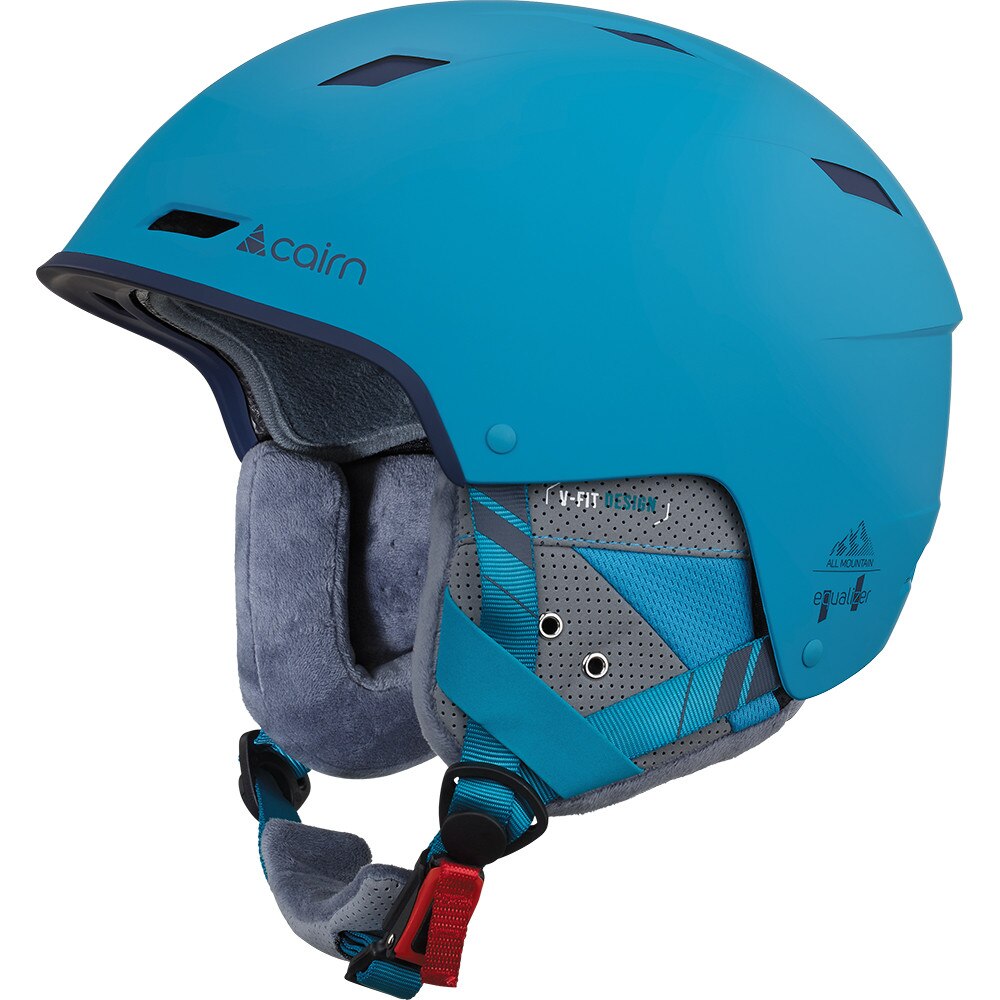 Casca ski si snowboard Cairn Equalizer, inclusiv esarfa tub, bleu mat / bleumarin, marimea 54/56