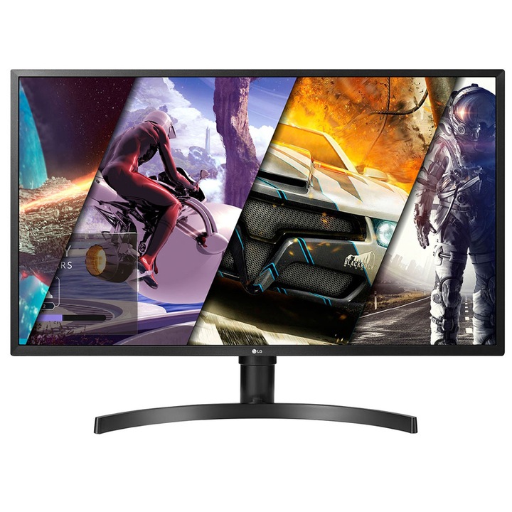 Monitor Gaming LED VA LG, 32", 4K UHD, 4 ms, 2*HDMI, DP, FreeSync, Flicker safe, HDR10, 32UK550-B