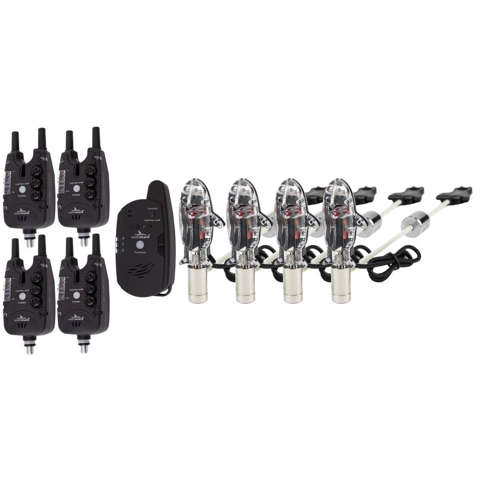 Set 4 senzori cu statie, cu snagbar fix si Set 4 Swingere, model nou, forma de peste