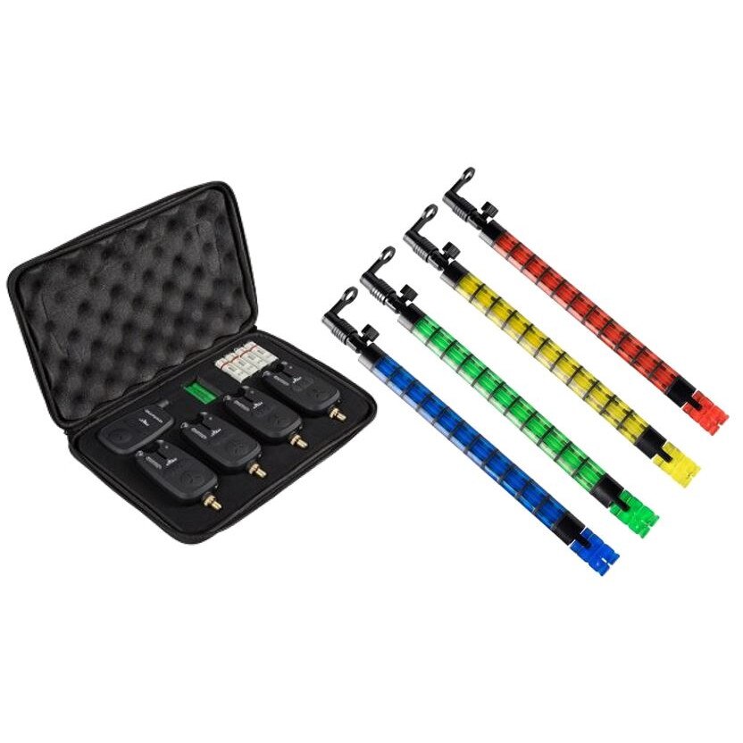 Set 4 avertizori cu statie, model nou si Set 4 Swingere, Flex, model nou, in 4 culori