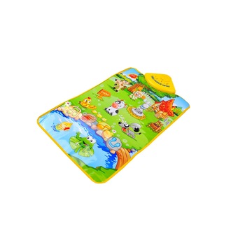 Centru de activitati tip covoras Interactiv IDL Happy Farm, 60x40 cm pentru bebelusi, Diferite melodii corelate cu sunete ale animalelor, Control al volumului, Dezvolta imaginatia,creativitatea si stimuleaza simturile Centru de activitati tip covoras Interactiv IDL Happy Farm, 60x40 cm pentru bebelusi, Diferite melodii corelate cu sunete ale animalelor, Control al volumului, Dezvolta imaginatia,creativitatea si stimuleaza simturile