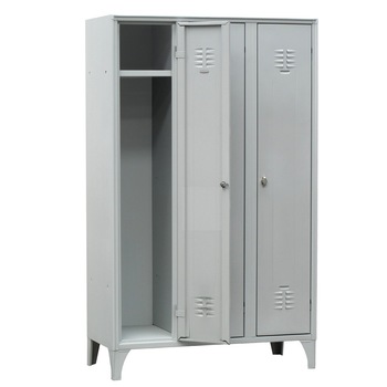 Vestiar metalic cu picioare si 3 usi 116/03, 900x500x1800 mm (LxlxH), Italia Vestiar metalic cu picioare si 3 usi 116/03, 900x500x1800 mm (LxlxH), Italia