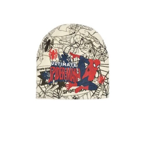 Caciula Spiderman,alb,52 cm 52 CM Standard Alb