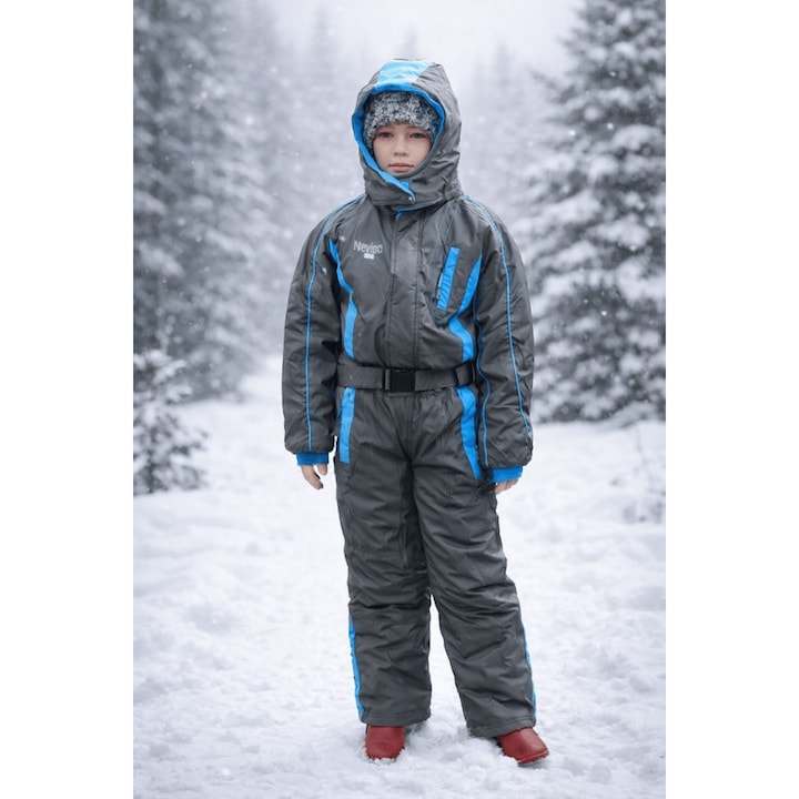 Costum de ski Geographical Norway, Gri