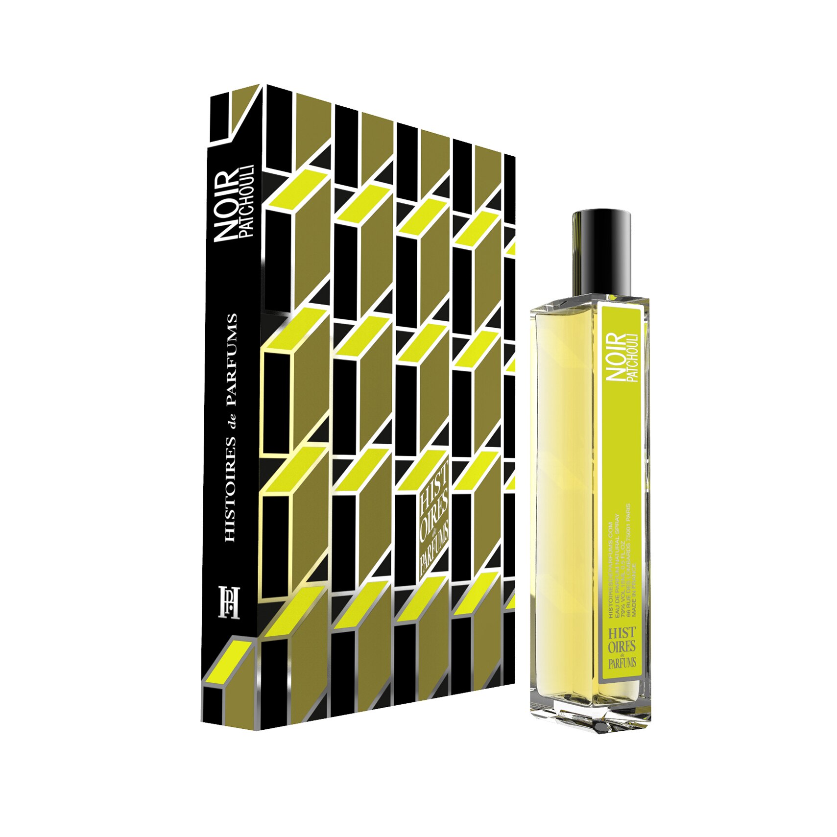 Apa de parfum Histoires de Parfums Noir Patchouli, Unisex, 15 ml