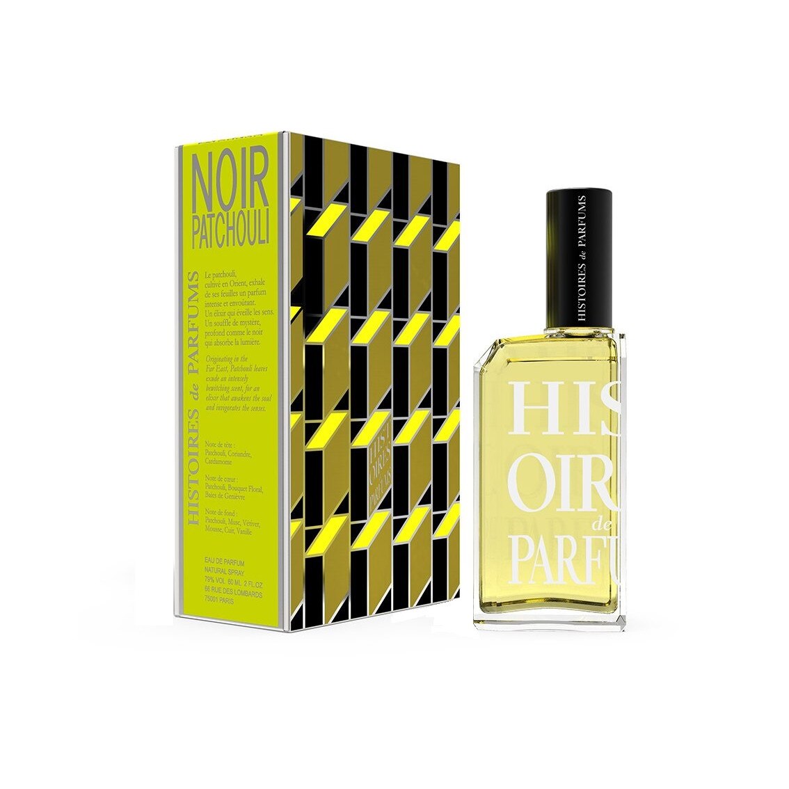 Apa de Parfum Histoires de Parfums Noir Patchouli, Unisex 60 ml